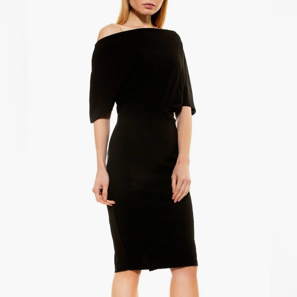 ALEXIA ADMOR
Olivia Draped One-Shoulder Sheath Dress